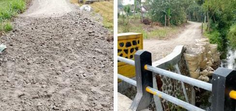 Pemdes Mejono Laksanakan Pembangunan Jalan Desa, Gorong-Gorong, dan Tanah Uruk