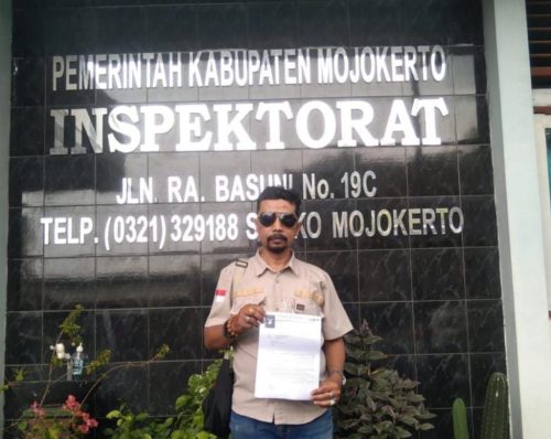 LSM LIRA Adukan Pemdes Bleberan ke Inspektorat Mojokerto, Diduga Sewakan TKD untuk Galian C Ilegal