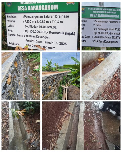 Dua Proyek Desa Karanganom Batang Bermasalah, GNPK RI: Jangan Ulangi Pola Pungli PTSL!