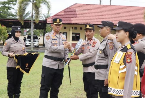 Kapolres Musi Rawas Pimpin Apel Launching Pamapta, Negosiator, dan Patroli Presisi