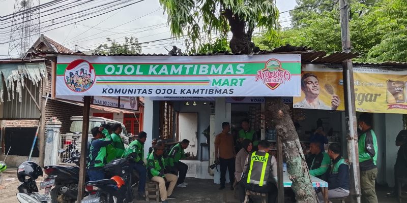 Polres Pasuruan Luncurkan Gerai Ojol Kamtibmas Mart dan Auto, Wujud Kemitraan Humanis Polri dan Komunitas Ojol