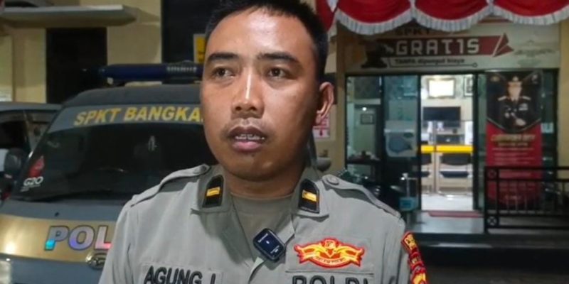 Polres Bangkalan Tangani Laka Lantas Dua Truk Box di KM 5.300 Suramadu