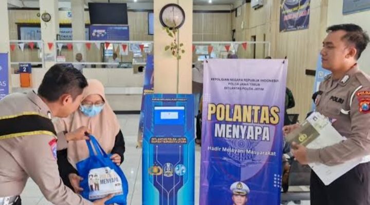 Polantas Menyapa, Samsat Surabaya Utara Optimalkan Pelayanan