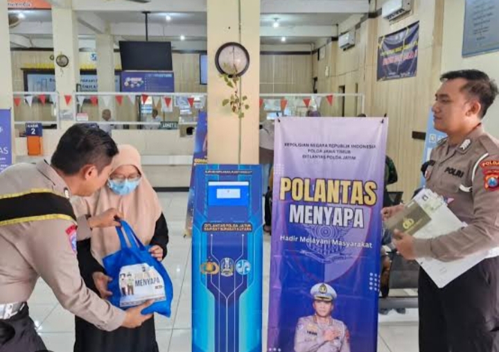 Polantas Menyapa, Samsat Surabaya Utara Optimalkan Pelayanan