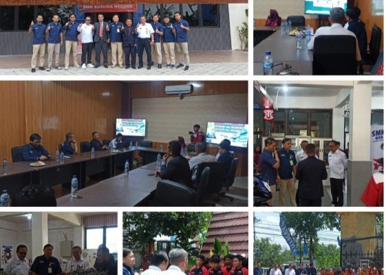 SMK Kusuma Negara Baron Kertosono Terima kunjungan dari PT Yamaha Jakarta