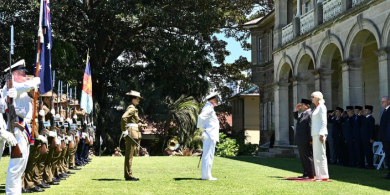 Gubernur Jenderal Australia Sam Mostyn Sambut Presiden Prabowo dengan Upacara Kenegaraan