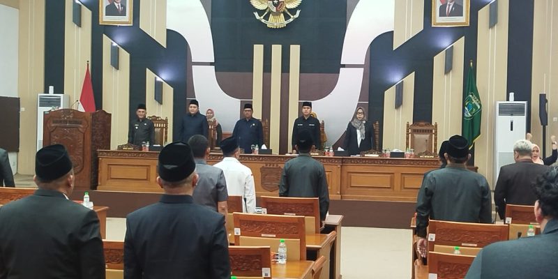 Rapat Paripurna Ketiga, Mas Bupati Sampaikan Jawaban atas Pemandangan Umum Fraksi-Fraksi DPRD Kabupaten Pasuruan