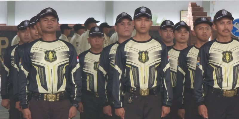 Satpam Polsek Gempol Raih Juara 1 Lomba Ketangkasan HUT Satpam ke-45 di Kabupaten Pasuruan