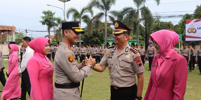 AKBP Hartono dan IPDA Gatot Suteja Naik Pangkat, Ini Pesan Kapolres Batang