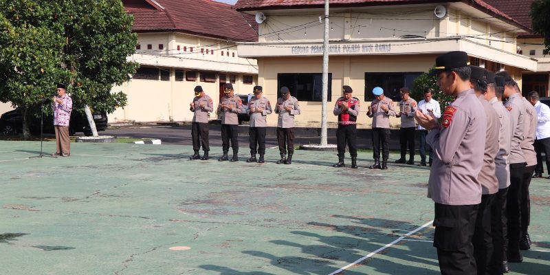 Arahan dan Pembinaan terhadap Bintara Lajang Polres Musi Rawas Tahun 2025