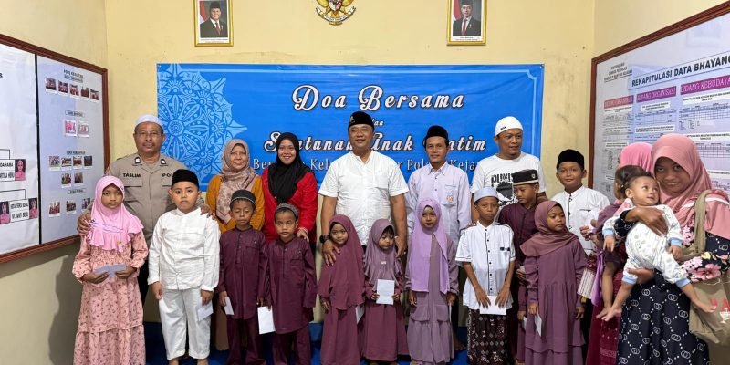 Kapolsek Kejayan Gelar Doa Bersama dan Santunan Anak Yatim, Harap Keberkahan dan Kondusivitas Wilayah