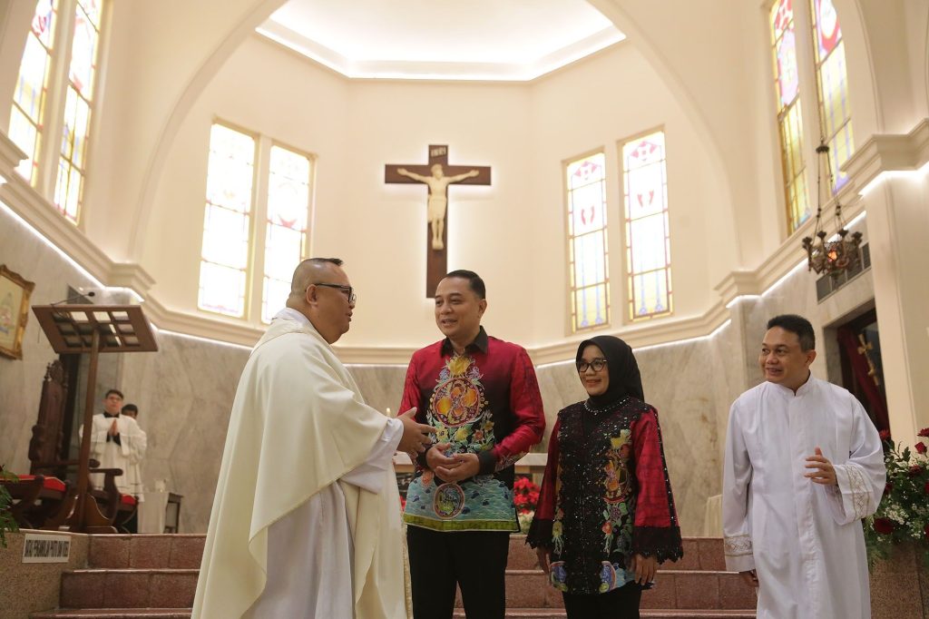 Jelang Nataru, Pemkot Surabaya Perketat Pengamanan Gereja dan Ruas Jalan Utama