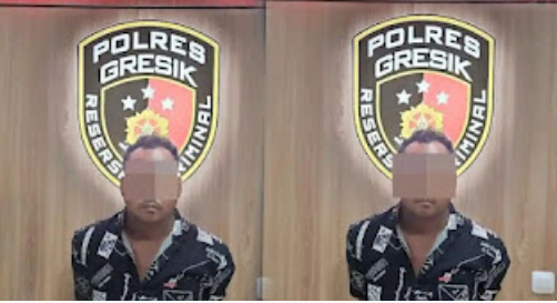 Polres Gresik Ringkus Maling Motor Asal Madura, Kabur di Bali Jadi Kuli Bangunan