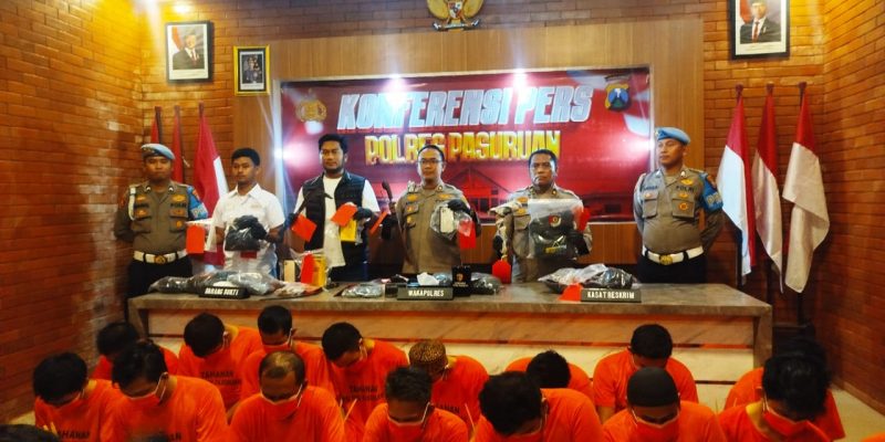 Ungkap 104 Kasus dan Amankan 71 Tersangka, Polres Pasuruan Raih Peringkat 5 Ops Sikat Semeru 2025