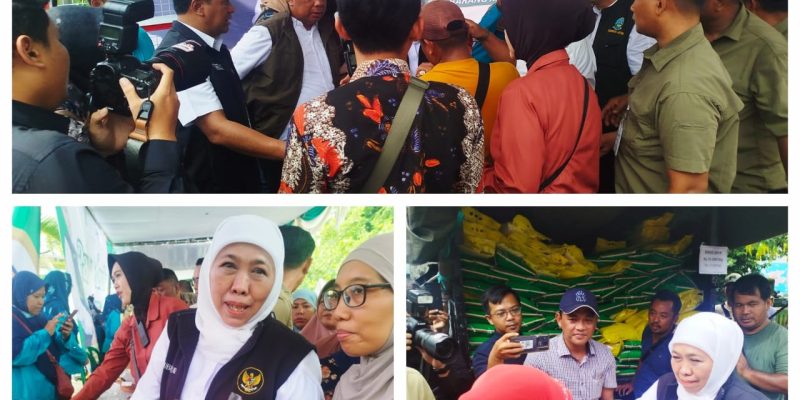Pemerintah Provinsi Jawa Timur Menggelar Pasar Murah Di Kecamatan Beji Kabupaten Pasuruan