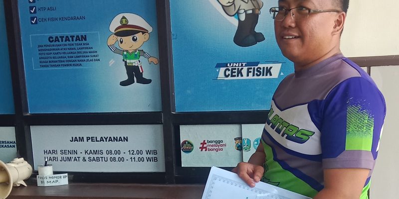 Polantas Menyapa, KB Samsat Pamekasan Optimalkan Pelayanan Masyarakat