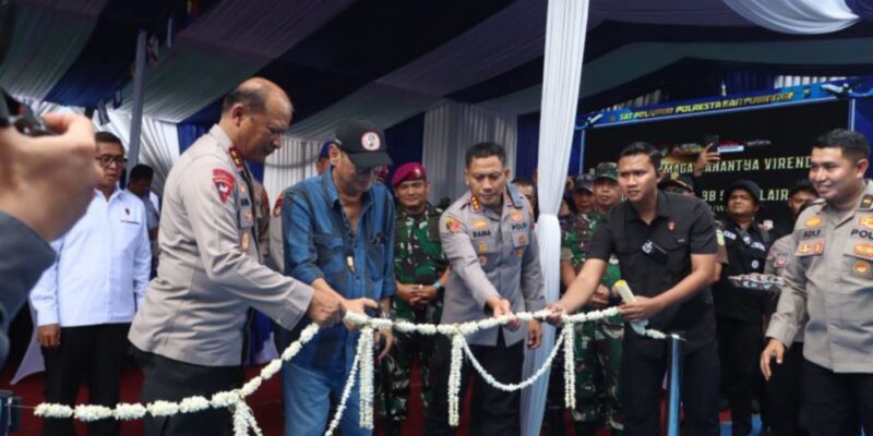 Kapolda Jatim Resmikan Dermaga dan Kapal Cepat Sat Polairud Polresta Banyuwangi