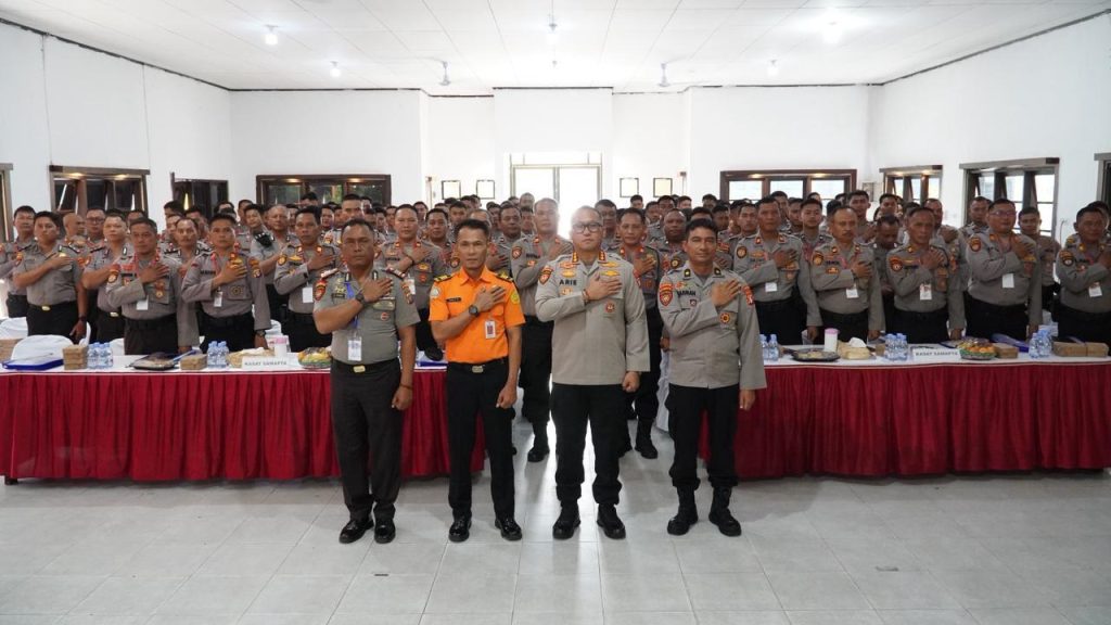 Satsamapta Polresta Palangka Raya Ikuti Rakernis Fungsi Sabhara Polda Kalteng 2025