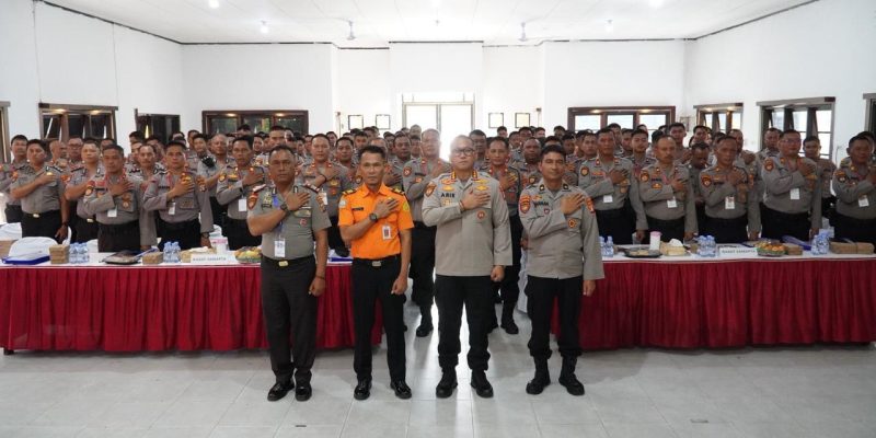 Satsamapta Polresta Palangka Raya Ikuti Rakernis Fungsi Sabhara Polda Kalteng 2025