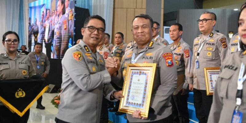 2 Penghargaan Diraih Biro Logistik Polda Jatim, Tentang Pemanfaatan BMN Dan Pelaporan Terbaik