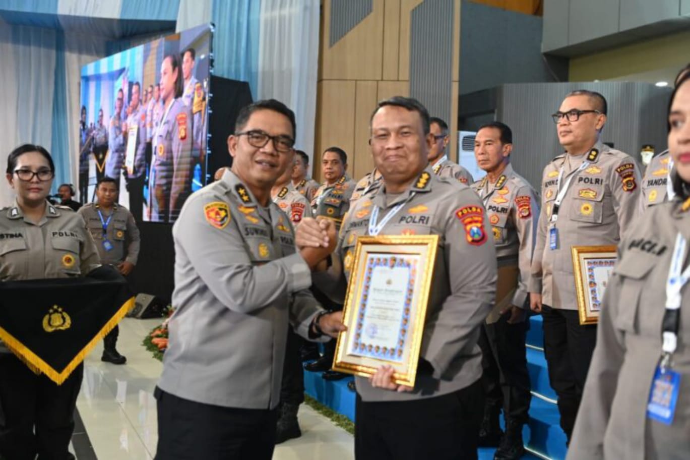 2 Penghargaan Diraih Biro Logistik Polda Jatim, Tentang Pemanfaatan BMN Dan Pelaporan Terbaik