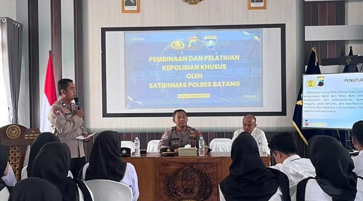 Antisipasi Gangguan Kamtib, Satbinmas Polres Batang Latih Pengamanan Lapas