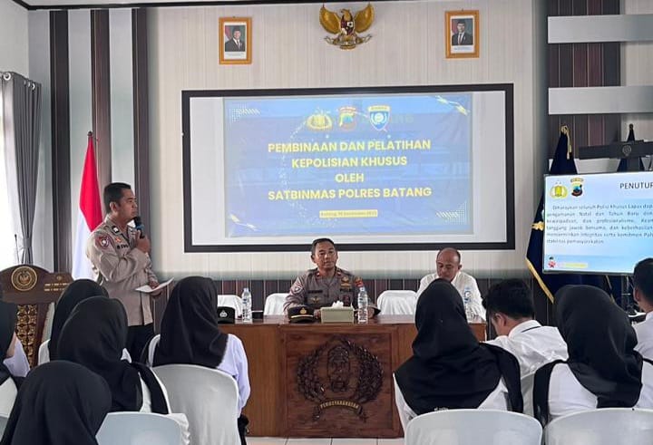 Antisipasi Gangguan Kamtib, Satbinmas Polres Batang Latih Pengamanan Lapas