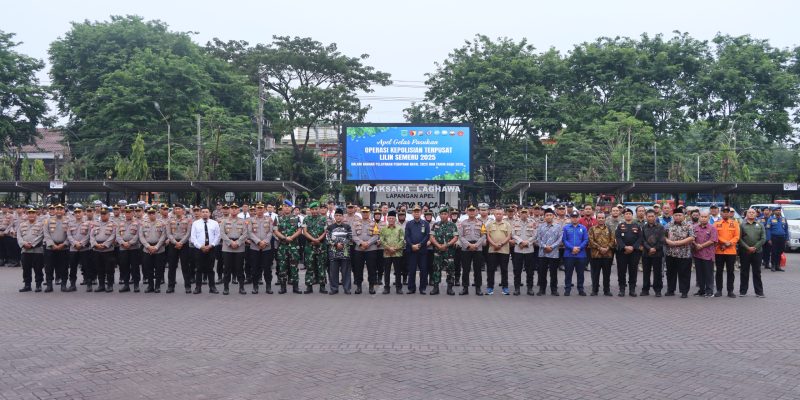 Apel Operasi Lilin Semeru 2025, Polres Pasuruan Perketat Pengamanan Natal dan Tahun Baru