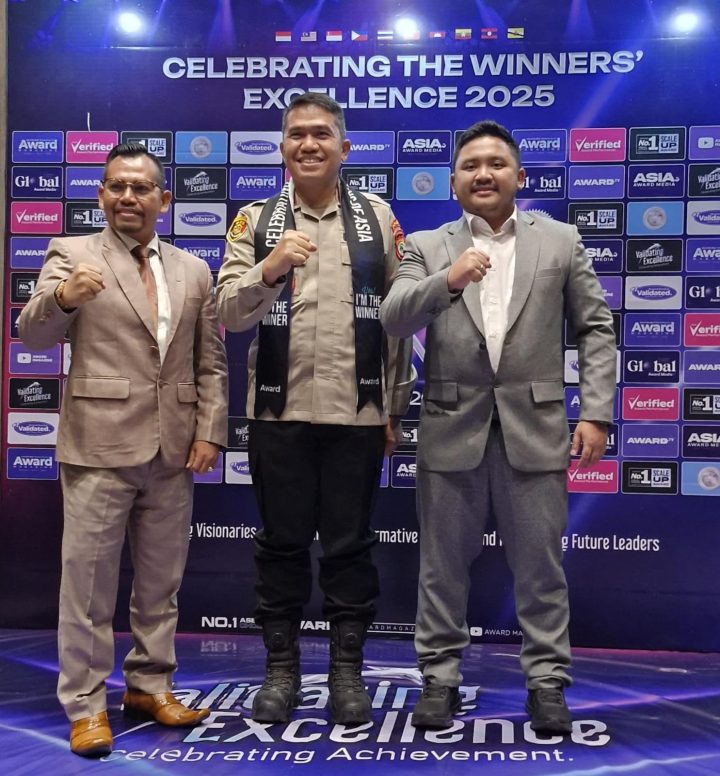 Berintegritas Tinggi dan Innovative, Dirkrimsus Polda Gorontalo Raih Penghargaan Level Asia