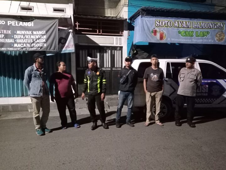 Tak Ada Malam Yang Terlewat, Patroli Harkamtibmas Polsek Semampir Terus Menyisir Titik Rawan