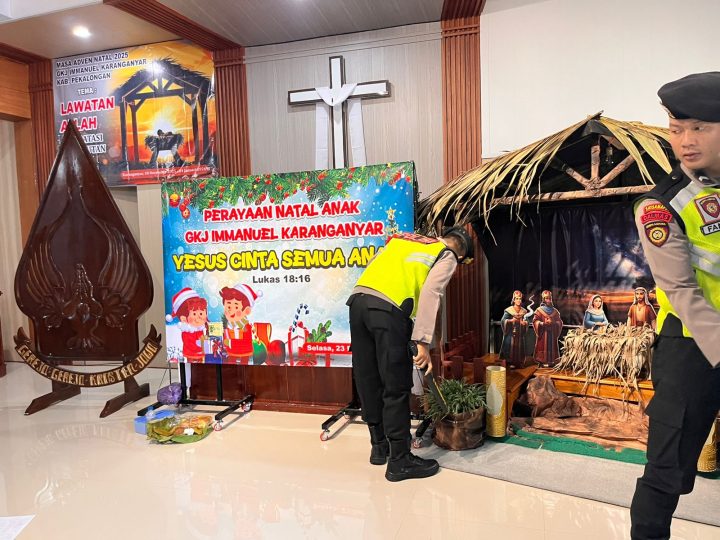 Gereja di Pekalongan Disterilisasi Ketat, Tim K9 hingga Sat Samapta Diterjunkan Jelang Natal