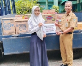 SMP Negeri 1 Plemahan Gerak Cepat Laksanakan Penggalangan Dana Membantu Korban di Sumatra Utara 