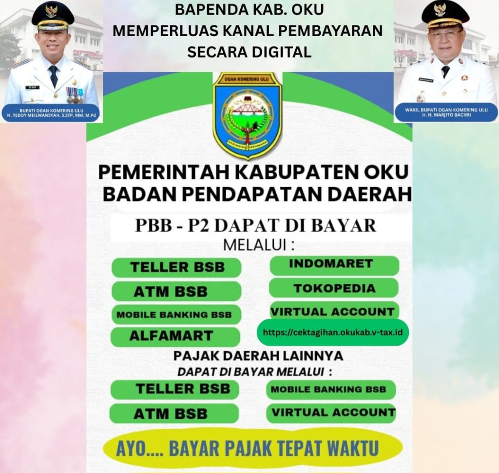 Bapenda Kabupaten OKU Memperluas Kanal Pembayaran Secara Digital