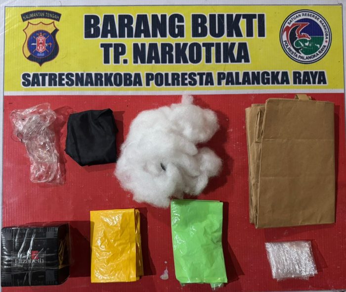 Satresnarkoba Polresta Palangka Raya Gagalkan Peredaran Sabu dan Ekstasi Skala Besar