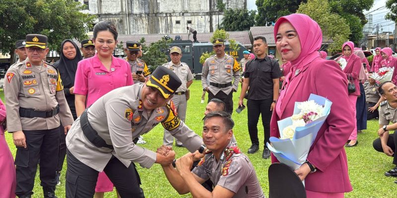 Polres Lubuklinggau Penutupan Tahun 2025 Menggelar Upacara Kenaikan Pangkat Sebanyak  59 Personil
