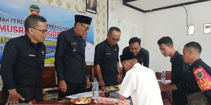 Musrenbang Desa Tegal Datar Tekankan Skala Prioritas Jalan Dermaga dan Rutilahu