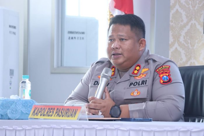 Polres Pasuruan Imbau Warga Tak Nyalakan Kembang Api dan Hindari Euforia Berlebihan di Malam Tahun Baru