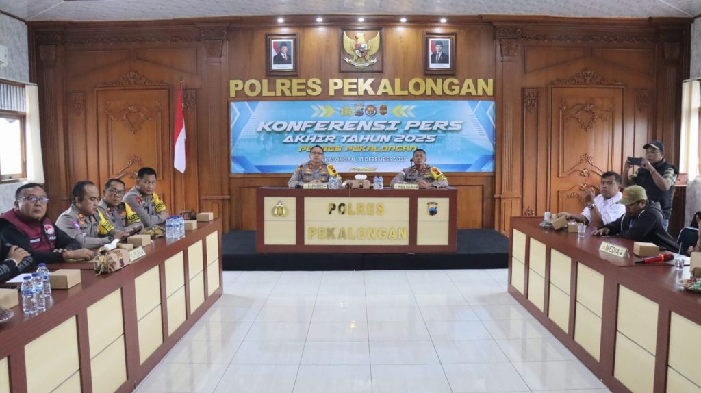 Rilis Akhir Tahun Polres Pekalongan: Angka Lakalantas Turun Tajam, Kasus Narkoba Diwarnai Baku Tembak