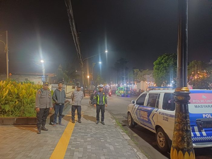 Polsek Semampir Perketat Total Patroli Harkamtibmas