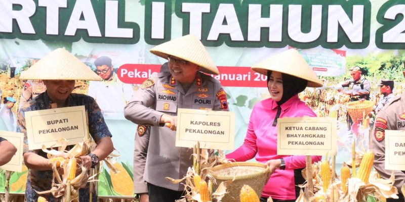 Target Swasembada Pangan 2026, Polres Pekalongan Fokus Tingkatkan Produksi Jagung Lokal