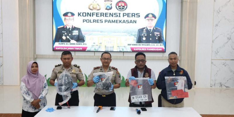 Viral Pelaku Pencurian Dengan Kekerasan Di Desa Plakpak, Diamankan Tim Resmob Polres Pamekasan