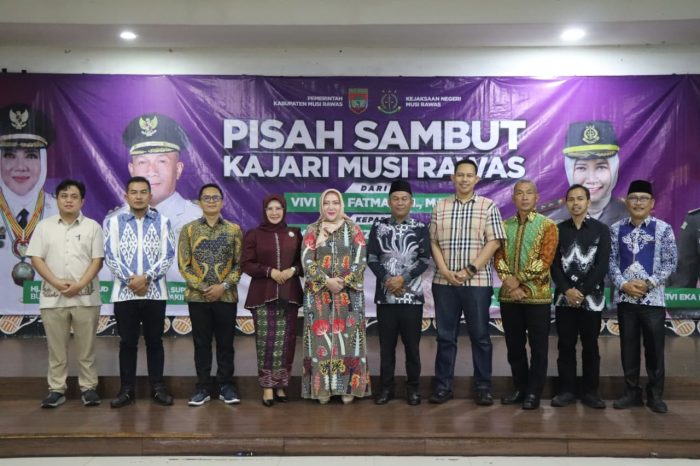 Kapolres Musi Rawas Hadiri Acara Pisah Sambut Kepala Kejaksaan Negeri Musi Rawas