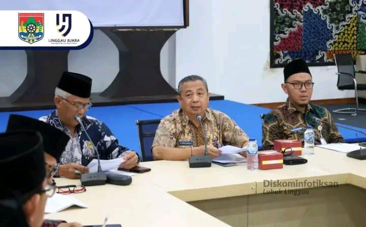 Asisten l Pimpin Rapat Persiapan MTQ XVIII 2026 Tingkat Kota Lubuk Linggau dan Persiapan Program Insentif Keagamaan