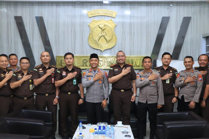 Kapolres Ngawi Terima Kunjungan Silaturahmi Kajari