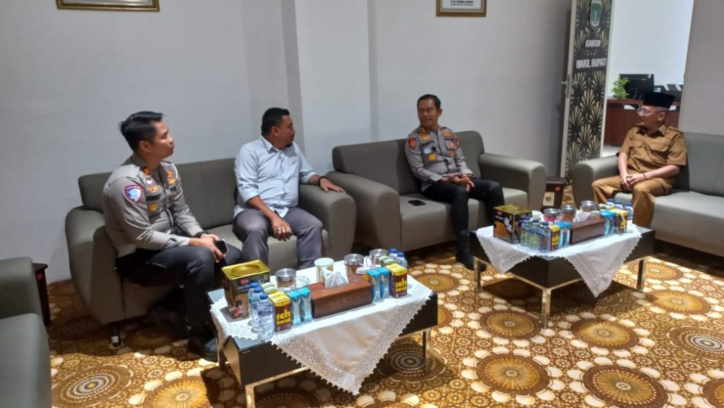 Temui Wakil Bupati, Kapolres Pasuruan Bangun Kordinasi Keamanan Daerah