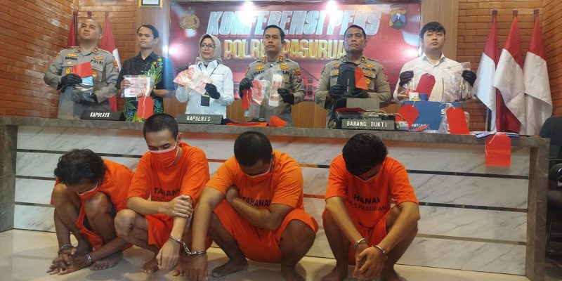 Unit Reskrim Polsek Gempol Bongkar Jaringan Peredaran Uang Palsu, Empat Pelaku Ditangkap