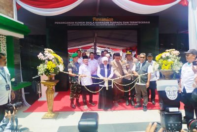 Gubernur Jawa Timur Meresmikan Penanganan Kumuh Skala Kawasan Terpadu dan Terintegrasi di Bangil Pasuruan