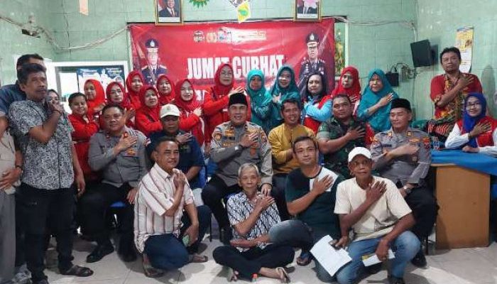 Cegah Kenakalan Remaja, Polres Pelabuhan Tanjung Perak Gelar Jumat Curhat