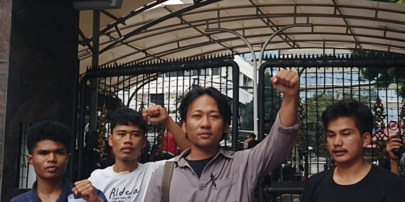 SPSB Gelar Aksi di DPP Gerindra, Tuntut Pemeriksaan Wakil Wali Kota Palembang
