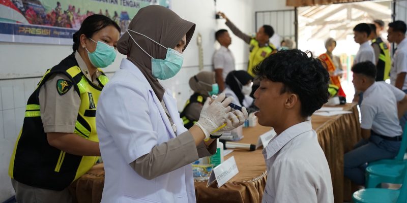 Rumkit Bhayangkara Dukung Asta Cita melalui Pemeriksaan Kesehatan Gratis